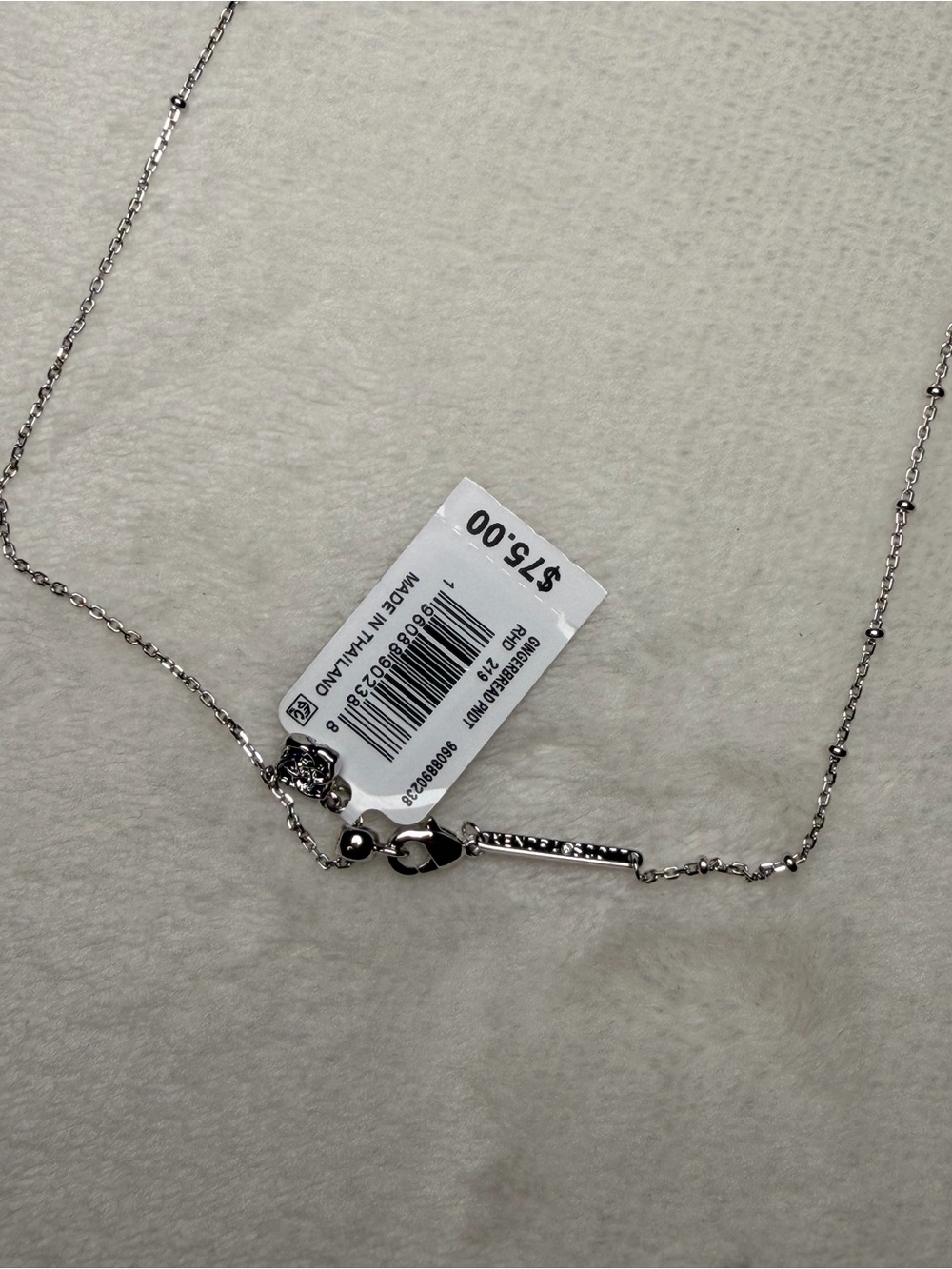 Kendra Scott Gingerbread Pendant Necklace NWT Holiday $75 - Picture 5 of 6
